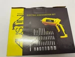 Austin Electric Screwdriver Set With Case And Manuel 46 Piece. Fixed Price $27.99.