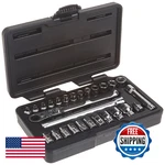 Gearwrench Pc. 1/4" Drive Pass-thru Mechanics Tool Set, Sae/metric 891427. Fixed Price $126.04.