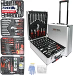 899 Piece Household Set With Complete Hand Mechanic Toolbox. Fixed Price $195.90.