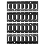 Vevor E-track Tie-down Kit, 4 Pack 1.3 Ft Rails, 2 U-shaped Hooks,. Fixed Price $88.48.