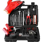 Heavy Duty Tire Repair Tools Kit - 108 Pcs Set Truck Box For Motorcycle,.... Fixed Price $50.49.