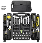 Tlgreen 95-PIECE Set With Toolbox Case, Wrench, Pliers, Sockets, Bits. Fixed Price $42.69.
