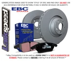 Ebc Front Brake Kit - Standard Disc & Ultimax Pad For Alfa Romeo 33 1.5 (88 89). Fixed Price $157.41.