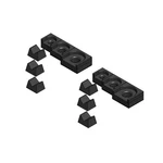 3D Tool Trays Magattach Ratchet Organizer Kit Piece Set 2-PACK, Black/black. Fixed Price $69.19.