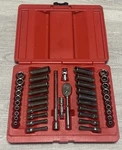 Snap-on 144TMPB Pc 1/4" Drive 6-POINT Metric/sae General Service Set (red). Fixed Price $548.88.