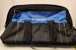 Workpro Fba W136007A 16-INCH Tool Bag Black/blue. Fixed Price $19.99.