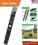 Optimal Cutting 17.72'' Mower Blade Replacement For Greenworks Tool-free Fit. Fixed Price $27.44.