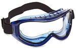 Sellstrom S80200 Odyssey Ii Dual Lens Anti-fog Goggle, Blue Frame, Cloth Strap. Fixed Price $19.95.