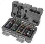 Klein Tools 66070 Flip Impact Socket Set, Color Coded, 7-PIECE. Fixed Price $40.99.