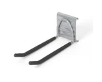Kobalt K-rail 5.9-IN Black Steel Multipurpose Wall System Storage Hooks New. Fixed Price $22.29.