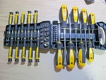 44 Pc Screwdriver Bits Sockets Set Workzone Assorted Sizes Tips Case. Fixed Price $12.99.