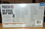 Matco Hex Star Bit Set. 46 Piece..brand New, Box Is Still Wrapped In Plastic. Fixed Price $292.00.