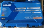 Kobalt 55-PIECE Standard (sae) Metric Polished Chrome Mechanics Tool Set New. Fixed Price $45.00.