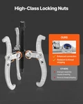 Gear Puller Set, 3 IN/4 IN/6 IN/8 Bearing With Reversible Jaws,. Fixed Price $56.49.
