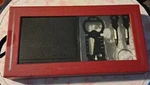 New Perry Ellis Pebbled Leather Bifold With Keychain Tools 4 Piece Set Box. Fixed Price $29.00.