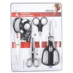 New Olympia 88-234 Piece Stainless Steel Deluxe General Purpose Scissor Set. Fixed Price $11.49.