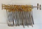 Set Of 31 V. Mueller Ssi Ultra Codman T/c Insert 8" Needle Holder W/ Stringers. Fixed Price $650.00.