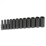 Grey Pneumatic 1202D 3/8"DR 12PC Dp Set. Fixed Price $78.33.