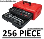 Craftsman CMMT45256 256-PIECE Sae Metric Polished Chrome Mechanics Tool Set Case. Fixed Price $238.97.