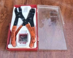 Armstrong 68-065 Internal & External Snap Ring Plier Set W Bits Red Handle Usa. Fixed Price $32.00.
