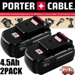 2PACK For Porter Cable PC18B 18VOLT Nicd PC186CS Battery PCC489N PC188. Fixed Price $29.00.