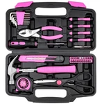 Dowell 40 Pieces Home Tool Set Pink, General Household Hand Kit. Fixed Price $26.05.