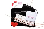 Chiaogoo Twist Minis 4" Interchange Circular Knitting Set Us Sizes 000 To 1.5. Fixed Price $132.00.