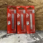 Milwaukee 48-22-1309 Snap-off Utility Blade Pk 9MM Series Micro Carbide. Fixed Price $24.99.