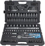 201 Piece Socket Ratchet Tools Set Metric Mechanics Drive Sae Repair Stanley. Fixed Price $153.95.