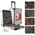 Box With Tools 515 Pcs Household Set Aluminum Trolley Case. Fixed Price $129.99.