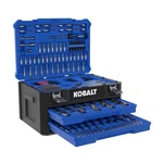 Kobalt 302PC Mechanics Tool Set Sae Metric Socket Wrench Hard Case Kit Pro Usa 1. Fixed Price $119.99.