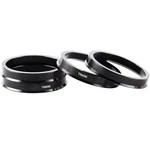 60.1 To 73.1 Black Hub Centric Rings (pack Of 4) Aluminium Alloy Wheel Center.... Fixed Price $27.69.