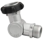 Eden 20051 Adjustable 180 & 360 Metal Swivel Connector. Fixed Price $21.32.