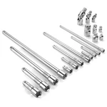 Sk 20 Piece Socket Extension Set, 1/4", 3/8" And 1/2" Drive Bar,.... Fixed Price $87.52.