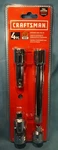 New Craftsman 4PC 1/2IN Drive To Standard Socket Adapter # CMMT42353. Fixed Price $15.70.