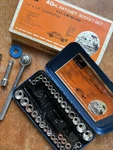 Vintage Tru Power 40 Pc Ratchet Socket Set Sae & Metric /4 3/8 Combo W/ Case. Fixed Price $24.99.