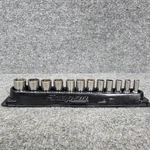 Snap On PAKTY241 212FSMSY 12PC 3/8"DR 6 Pt Metric Semi Deep Socket Set. Fixed Price $175.00.