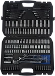 Amazon Basics 201-PIECE Mechanic's Socket Tool Set With Case, Sae And Metric .... Fixed Price $84.35.