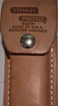 Stanley Proto 95218 Brown Genuine Leather Tool Pouch Made Usa. Fixed Price $25.00.