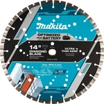 Makita 14 In. Thin Kerf Diamond Blade, Segmented E-16748. Fixed Price $138.95.