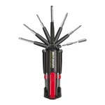 Apollo Tools Mr. 7-HANDS, Patented, 8 In 1 Screwdrivers No Size, Red/black. Fixed Price $21.55.
