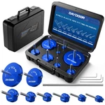 Daydoor 8-PIECE Pvc Pipe Reamer Kit 1/2+3/4+1+1-1/4+1-1/2+2+3+4 Inch, Blue. Fixed Price $113.27.