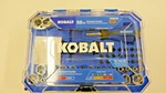 Kobalt 50 -piece Standard (sae) Metric Mechanics Tool Set, Case M#5996330. Fixed Price $44.50.