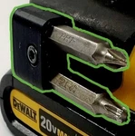 Magnetic Bit Holder Clip For 20V Max Dewalt Drills, Impact Drivers - 100% Usa!. Fixed Price $13.08.
