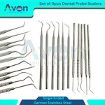 Lot Of 11PC Multi-purpose Precision Micro Probes Scaler Picks, Single-ended. Fixed Price $15.45.