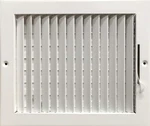 Hbw 10" X 8" Adjustable Blade Sidewall Ceiling Register Vent Cover Diffuser H.... Fixed Price $30.22.