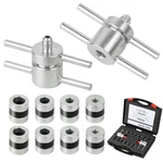 Sipanta 12458 Hvac Process Tube Adapter Kit For 3/16", 1/4", 5/16", 3/8" Copp.... Fixed Price $133.74.