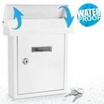 Serenelife Wall Mount Locking Mailbox Galvanized Steel 10IN 8.3IN 2.7IN. Fixed Price $27.99.
