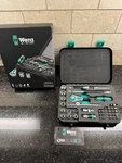 Wera 41-PIECE Set 8100 Sa Zyklop Ratchet With 1/4" Drive, Imperial New. Fixed Price $185.00.