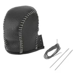 Heroffix Set Gear Shift Knob Cover For Acura Tl 14X10X1.5CM, Black Grey. Fixed Price $12.99.
